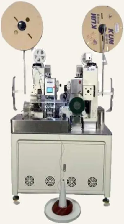 Fully Automatic Cut, Strip & Crimping Machine